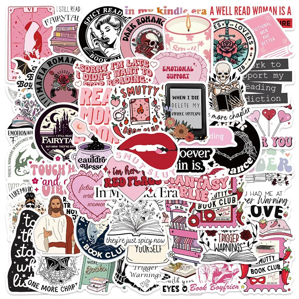Bookish Decal Stickers for Readers & Book Lovers