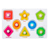 Wooden Alphabet & Number Peg Puzzles for Toddlers