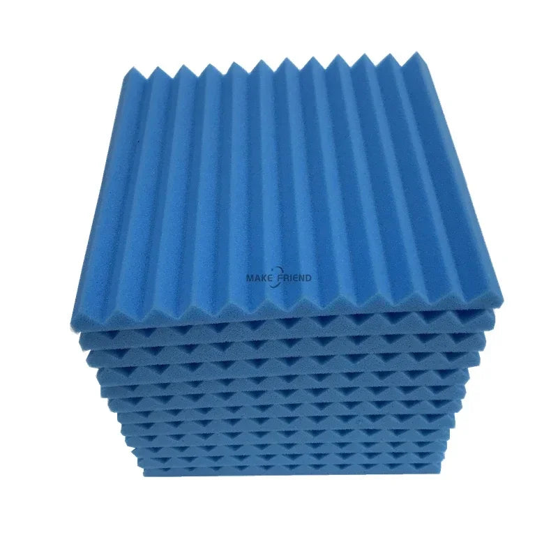 50-Pack Acoustic Foam Panels for Soundproofing and Studio Treatment