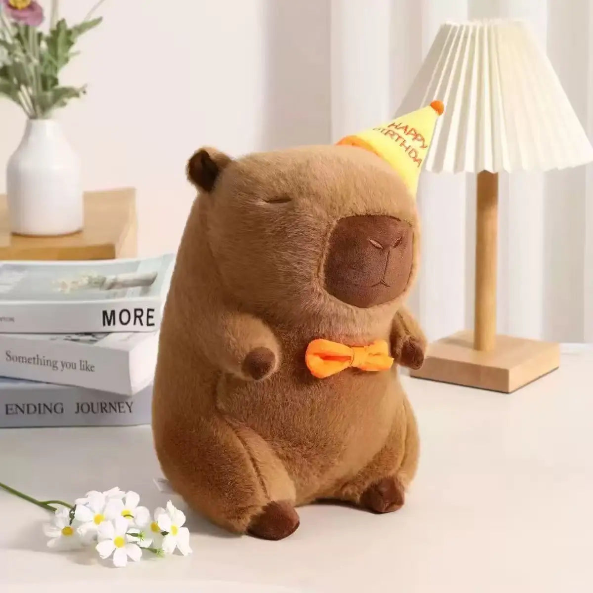 Adorable 23 cm Capybara Plush Toy – Soft, Cute, and Huggable