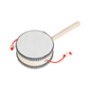 Wooden Hand-Cranked Rattle Drum for Early Music Education