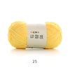 Soft Chenille Yarn for Knitting & Crochet - 50g Ball