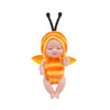 Mini Sleeping Baby Dolls with Clothes - Set of 6