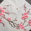 Plum Blossom Embroidered Applique Patch