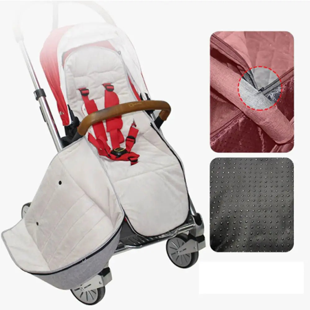 Waterproof Stroller Sleeping Bag with Anti-Slip Base
