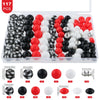 Hexagonal & Rhinestone Bead Assortment for Jewelry Making