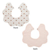6-Layer Muslin Cotton Baby Bibs with Waterproof Backing