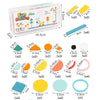 Colorful Wooden Tangram Jigsaw Puzzle Set for Kids