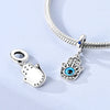 Classic Charm Bead with Cubic Zirconia Accent