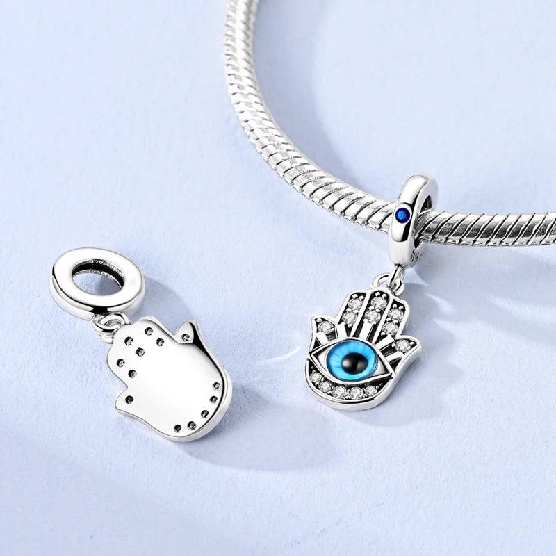 Classic Charm Bead with Cubic Zirconia Accent