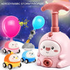 Balloon-Powered Car Science Toy with Launcher Tower