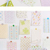 Decorative Wave & Line Memo Paper Pack for Journaling and Scrapbooking