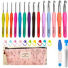 Ergonomic Crochet Hook Set with Storage Case