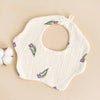 6-Layer Cotton Gauze Baby Bibs (3-Pack)