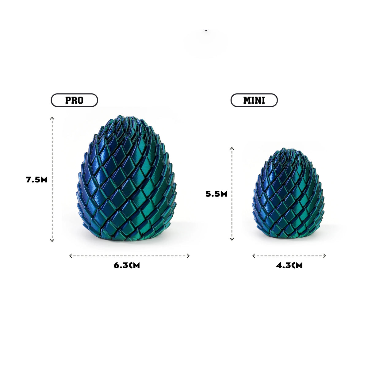 Twisty Fidget Egg – Portable Stress Relief Sensory Toy