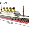 Micro Building Block Titanic Ship Model Kit for Adults and Teens