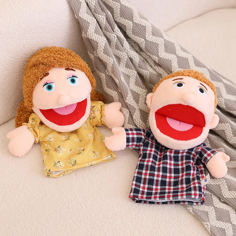 Plush Hand Puppet for Kids' Storytelling and Role Play