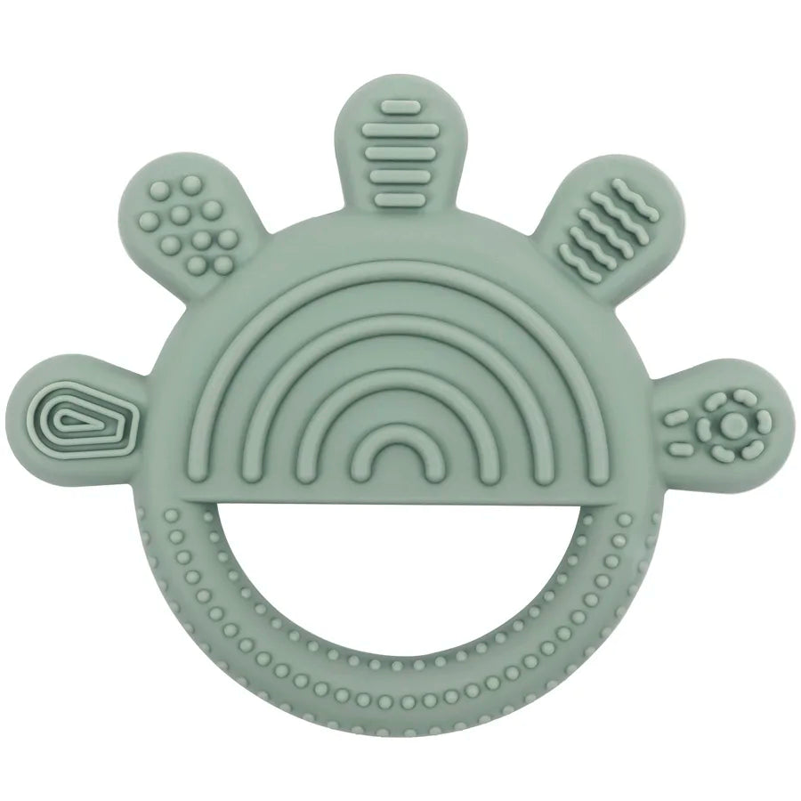 BPA-Free Silicone Baby Teether Ring