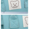 Waterproof Diaper Bag Backpack with Printed Bear Design
