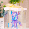 DIY Fluid Bear Sculpture Kit - Paintable Resin Bear Figurine for Creative Home Decor