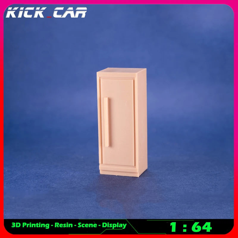 1/64 Scale Resin Tool Cabinet Set for Diorama Scenes