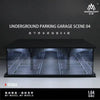 1:64 Scale Garage Diorama Model Kit with Working Lights