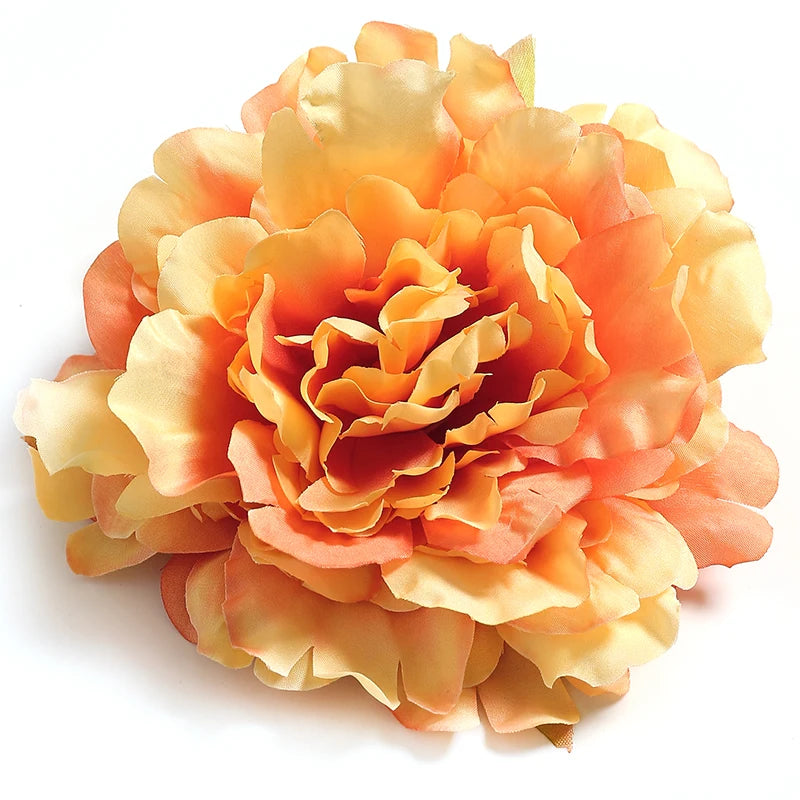 Silk Peony Artificial Flower Heads for Crafts and Home Decor