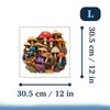A jigsaw puzzle depicting a wooden forest scene with various mushrooms and fungi.