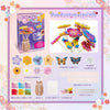 Rainbow Poke Art Kit for Kids – DIY Fabric Puncture Painting Craft Set