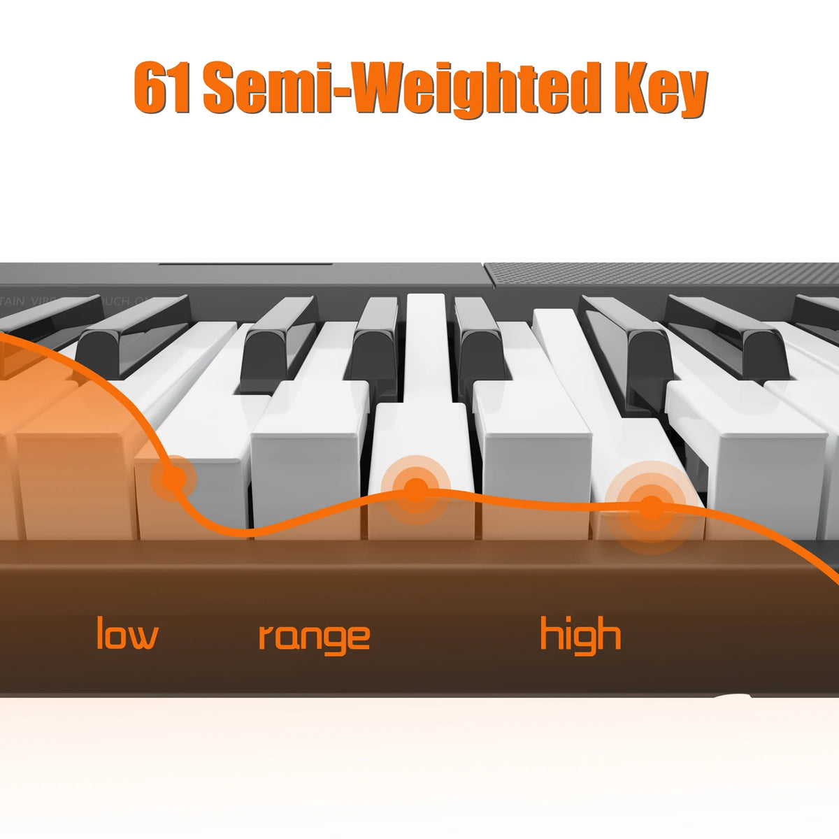61-Key Portable Keyboard Piano with Stand, Bench, Headphones, and Pedal