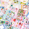 Korean Style Duplex Sticker Set (30 Sheets) for Scrapbooking & Journaling