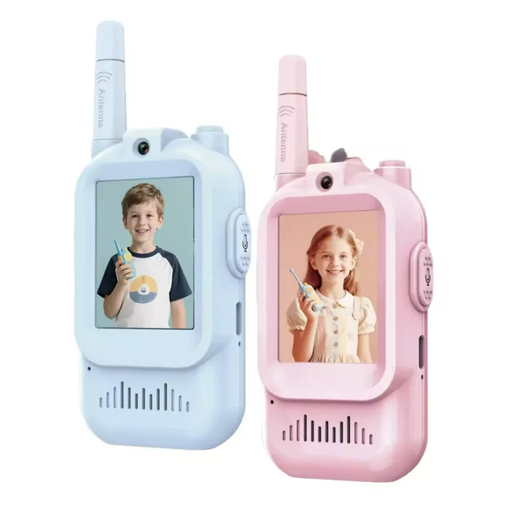 Kids Video Walkie-Talkies with Camera and Screen (2 Pack)