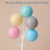 Colorful Plastic Cake Toppers for Birthday Parties & Desserts