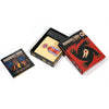 Boxed set of Hombre Lobo strategy cards for a game featuring a werewolf theme