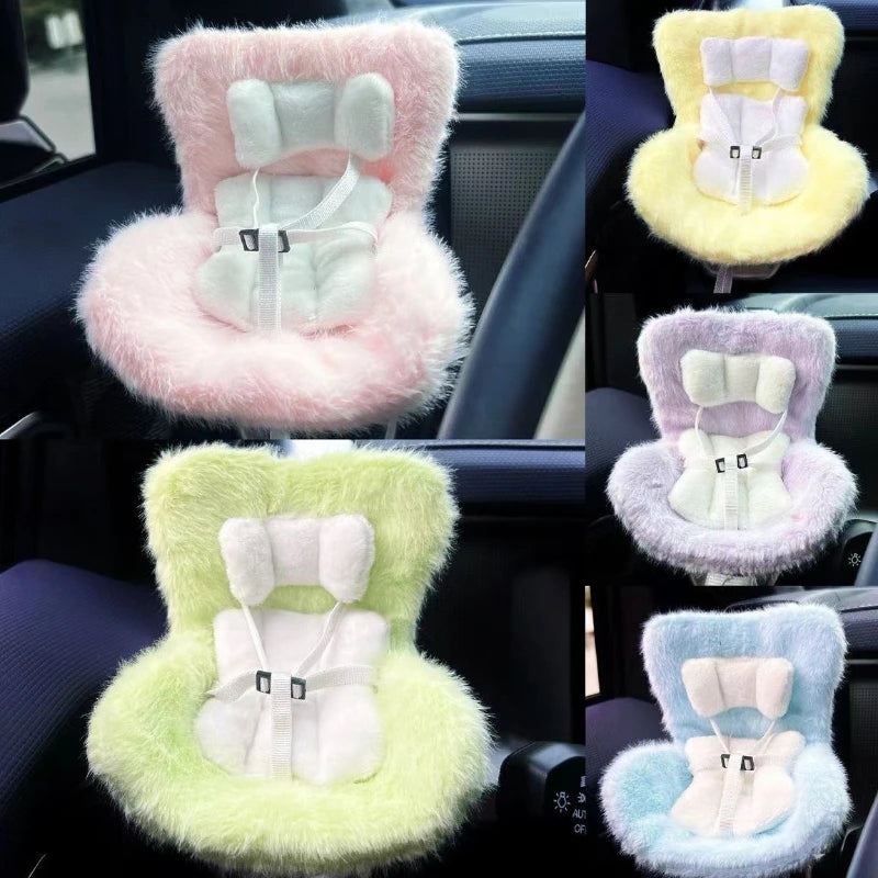 Cute Car Air Vent Doll Seat Decoration