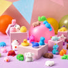 Mini Mochi Squishy Toys Assortment – 100-Pack Animal & Fruit Stress Relievers