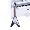 Miniature Electric Guitar for Dollhouse Decor