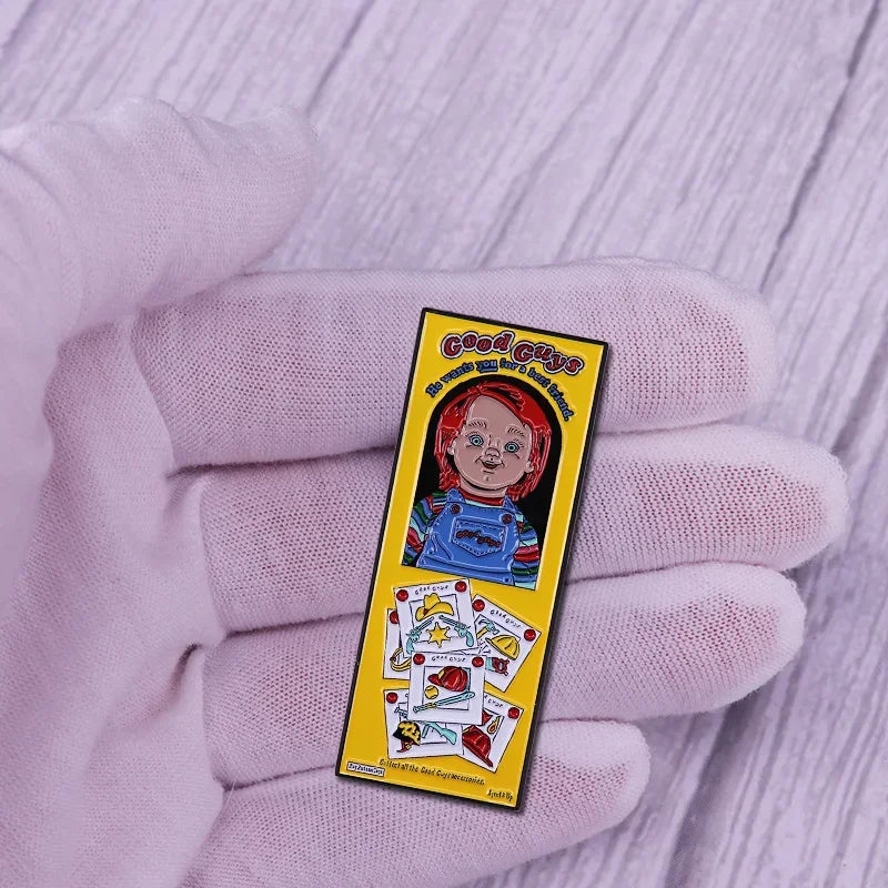 Chucky Horror Movie Enamel Pin