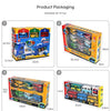 Pull-Back Mini Bus Toy with Openable Doors