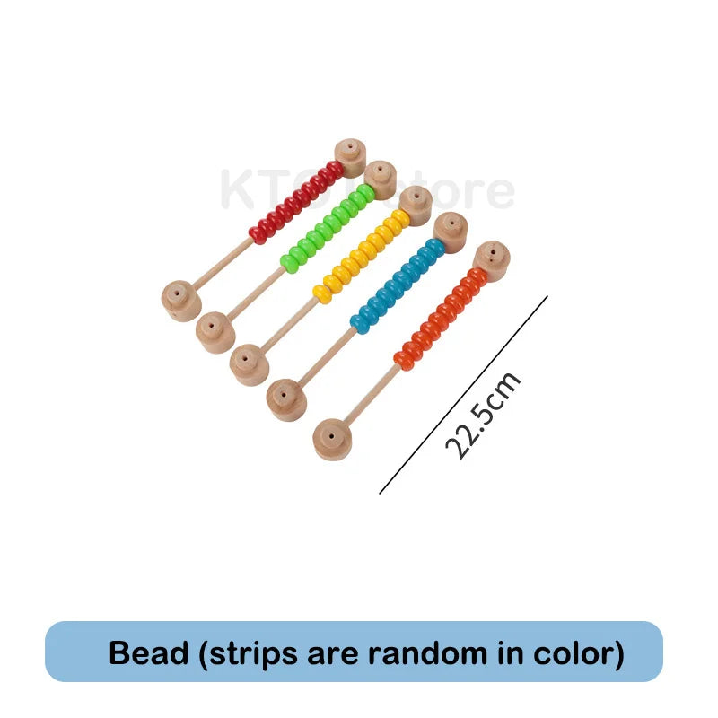 Montessori Wooden Busy Board for Toddlers