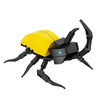 A yellow and black insect building block set featuring bee, ant, and butterfly figures.