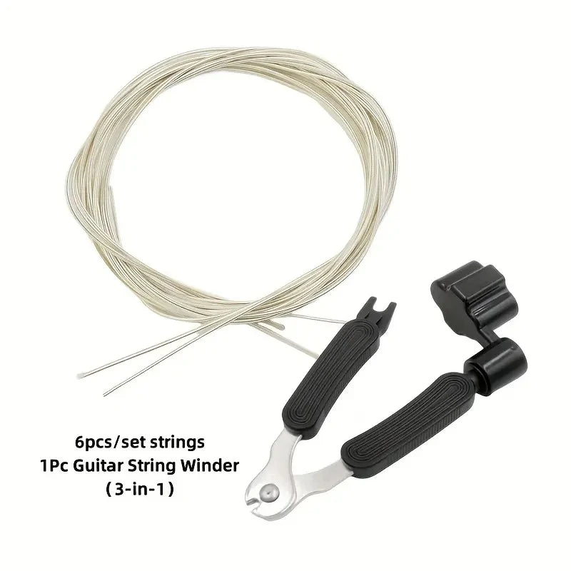 Classical Guitar String Set with 3-in-1 String Winder