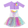 Adorable Baby Doll Clothing Set with Coat and Dress