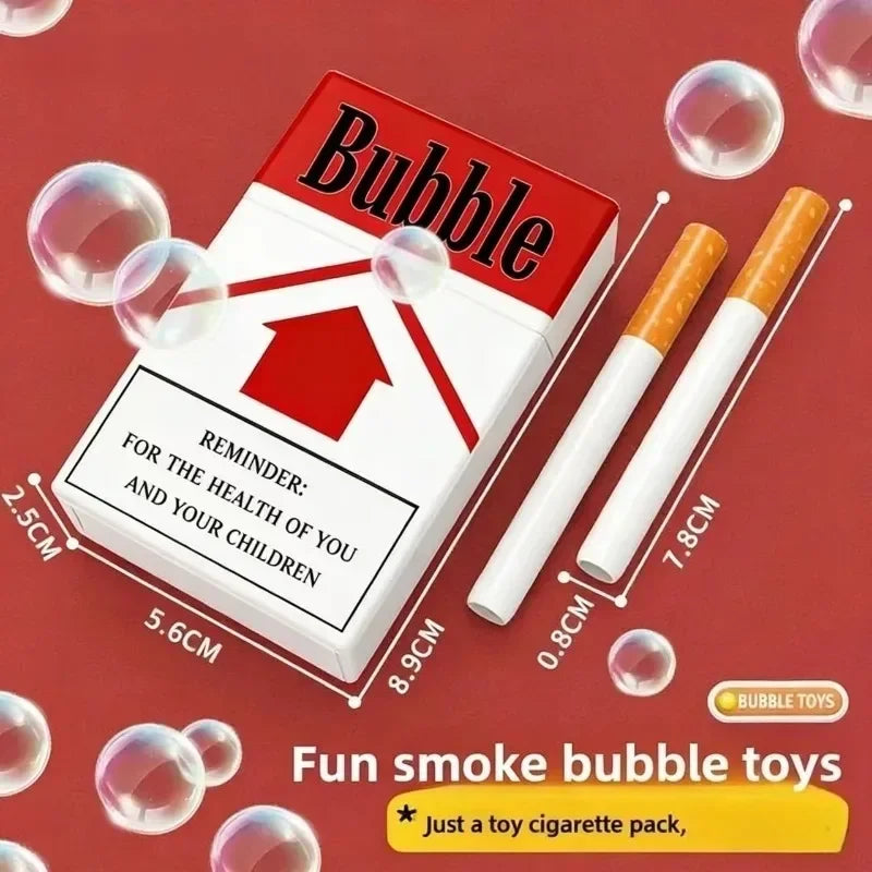 Novelty Cigarette Pack Bubble Toy - Funny Photo Prop