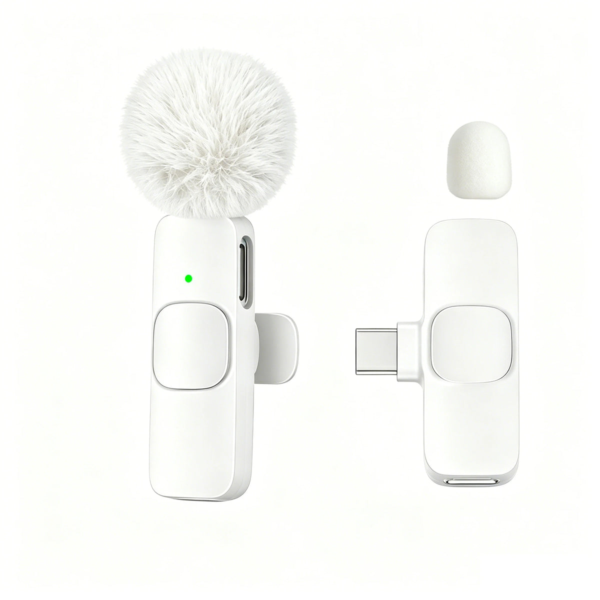 Professional Wireless Lavalier Microphone for Type-C Devices