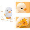 Yellow Wind-Up Jumping Chicken Toy for Toddlers