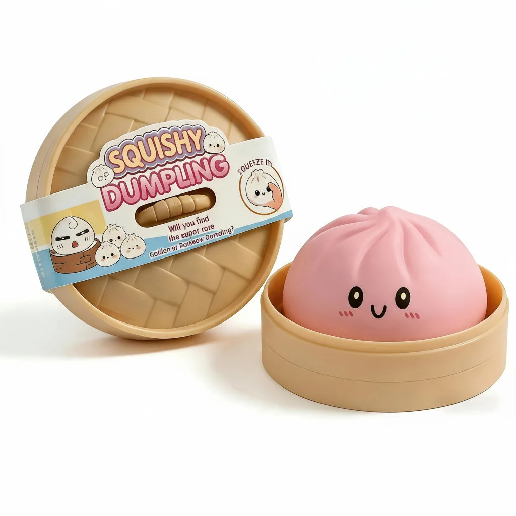 Slow Rising Glitter Dumpling Squishy Stress Ball
