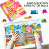 Reusable Jelly Sticker Book for Kids – Multi-Theme Creative Play