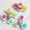 Colorful Suction Cup Spinner Toy for Baby | Sensory Fidget Fun