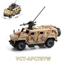 Military Hummer Tank Building Blocks Set